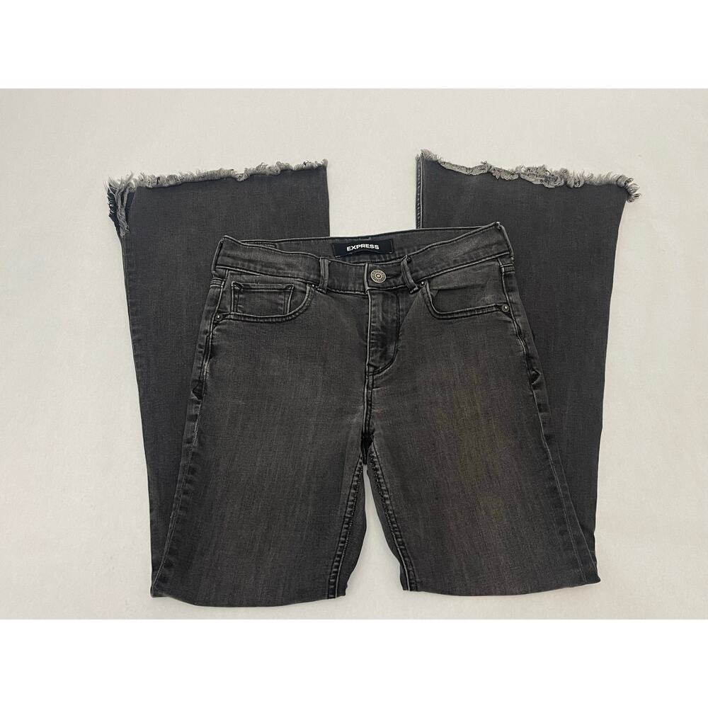 EXPRESS Bell Flare Mid Rise Jean